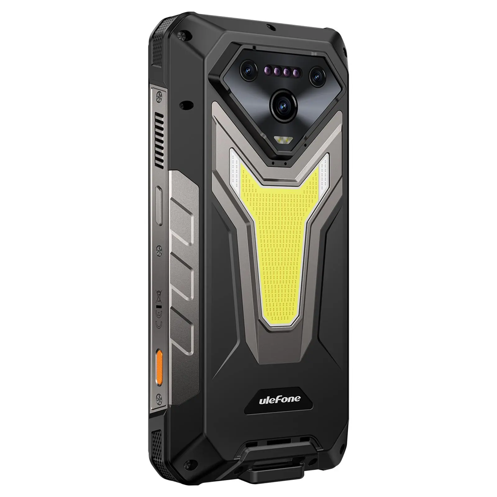 Ulefone Armor 34 Pro 5G AI Rugged Phone 32GB+512GB 25500mAh 6.95" Built-in Projector 120Hz Android 15 MTK 7300 NFC Smartphone