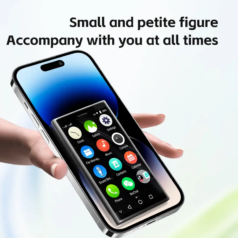 SOYES XS24 Pro Mini Smartphone 2GB RAM 16GB ROM Android9.0 Dual SIM Standby 1000mAh 3G Network Compact Mobile Phone