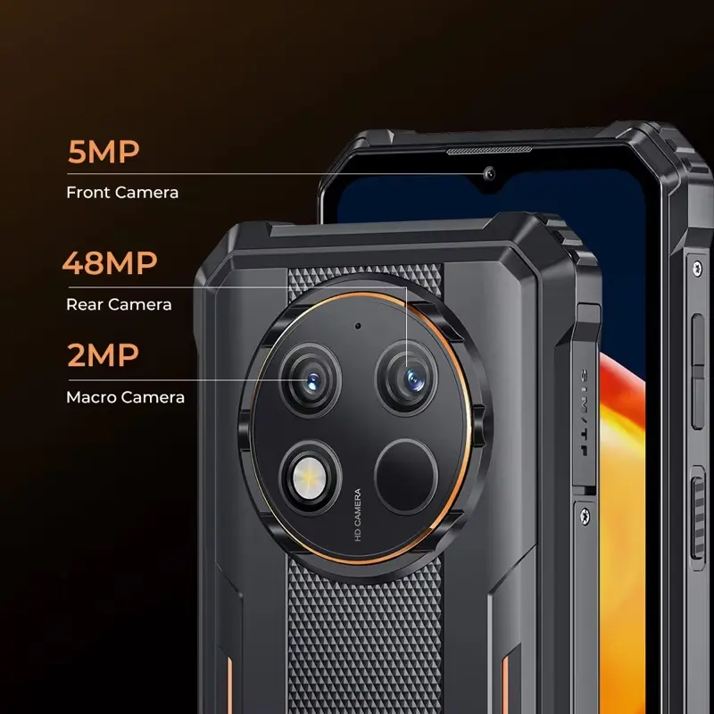 Oukitel G1 Rugged smartphone Android 6.52‘' 10600mAh 24GB+256GB rugged phone Android14 48MP HD+ Camera cell phone