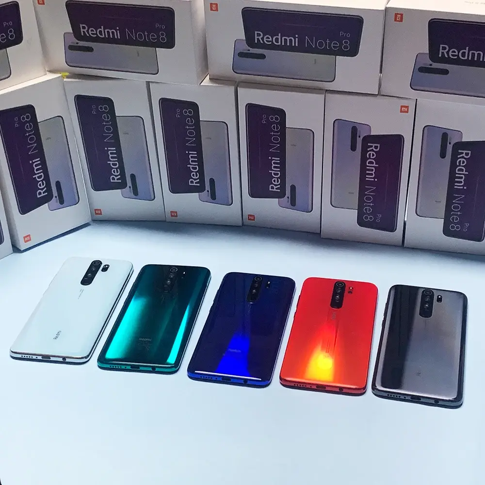 Original Xiaomi Redmi Note 8 Pro 6GB 8GB/128GB 4G Smartphone NFC Android Cell Phones Mobil Phone Dual SIM Cellphone Global ROM