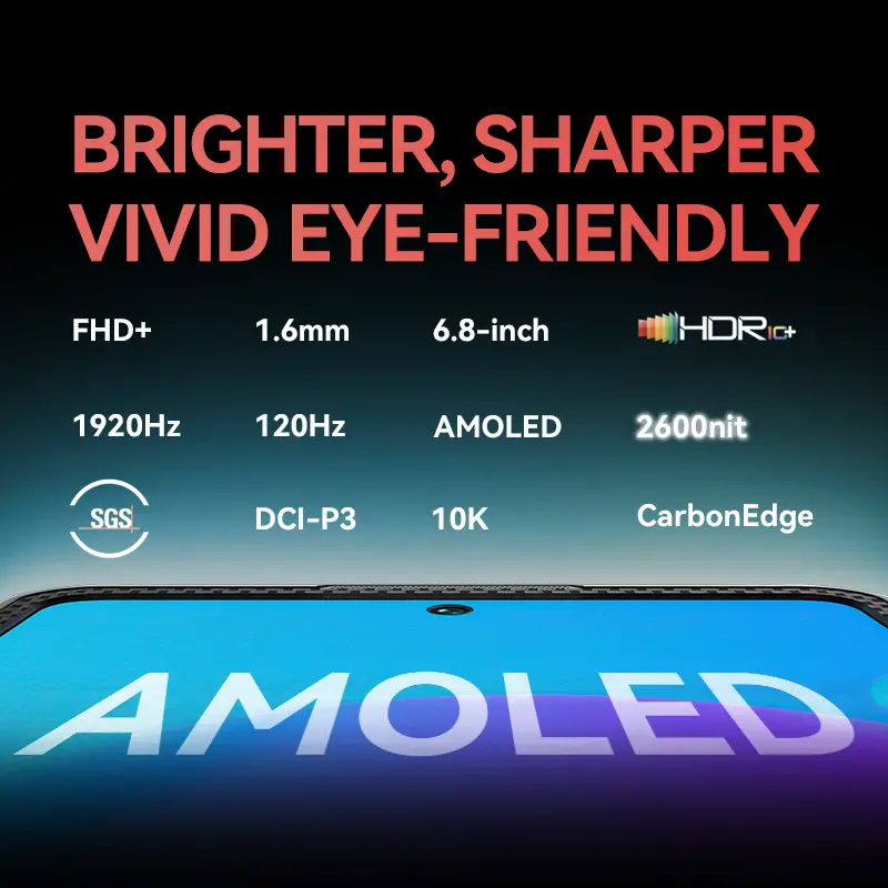 IIIF150 Air2 Ultra 5G Rugged Phone Android Smartphohe 6.8-inch FHD+ 120Hz Flexible AMOLED Display 6GB+512GB 108MP Camera Phone