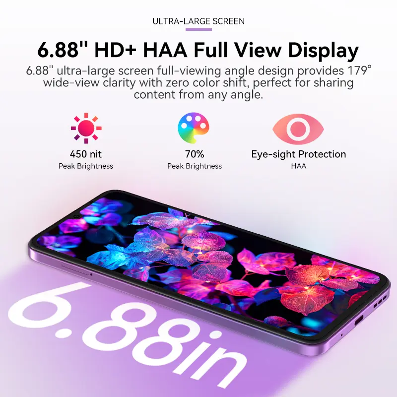 [World Premiere] IIIF150 Action A5Pro Phone Dual Screen Design Smartphone Android 15 8GB RAM 256GB ROM 6.8" HD+ Display 5100mAh