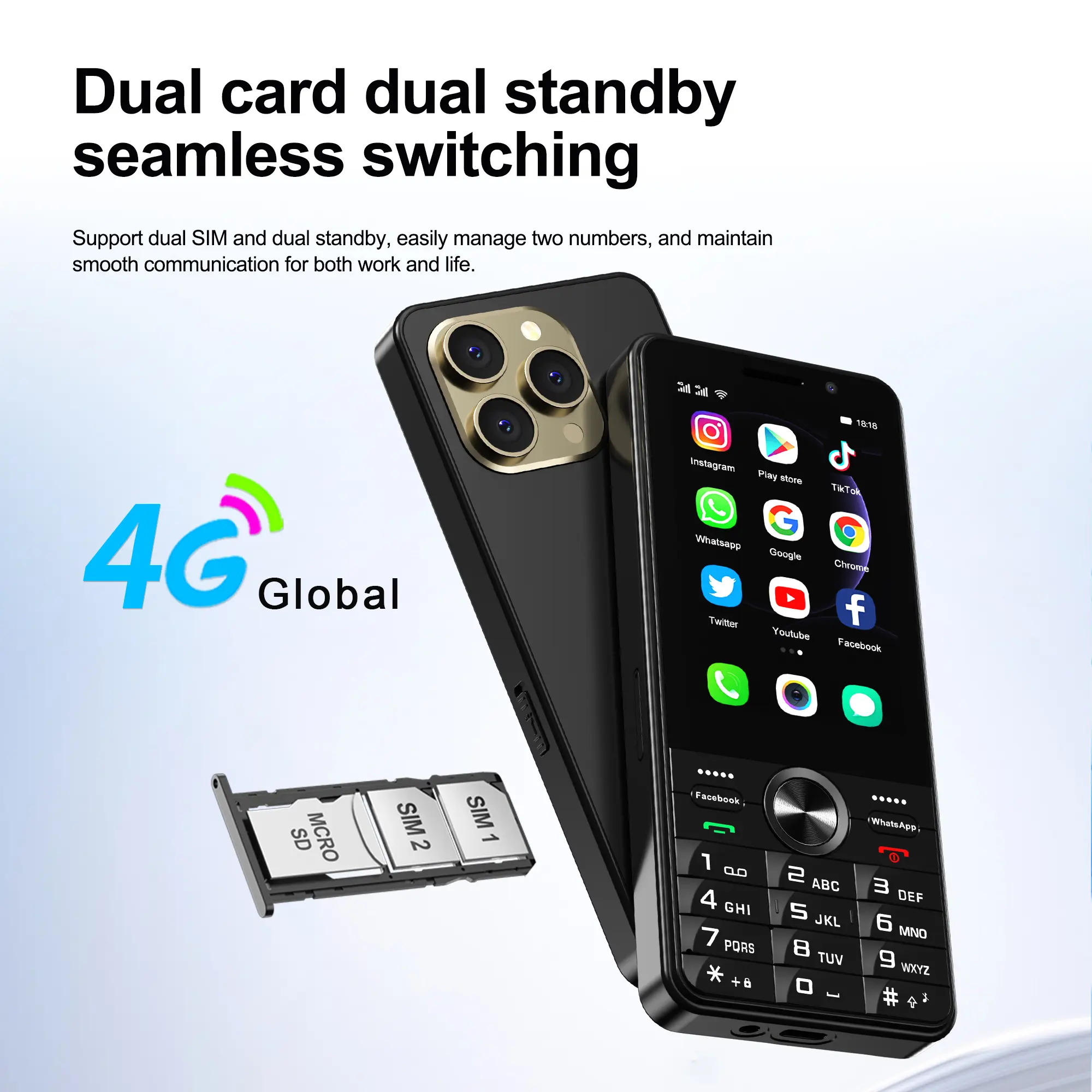 SERVO F24 PRO 4G Android Smart Phone 3.5" HD Screen MTK6737 2GB+16GB WIFI GPS Dual Camera Play Store Mobile Phone 2500mAh TYPE-C
