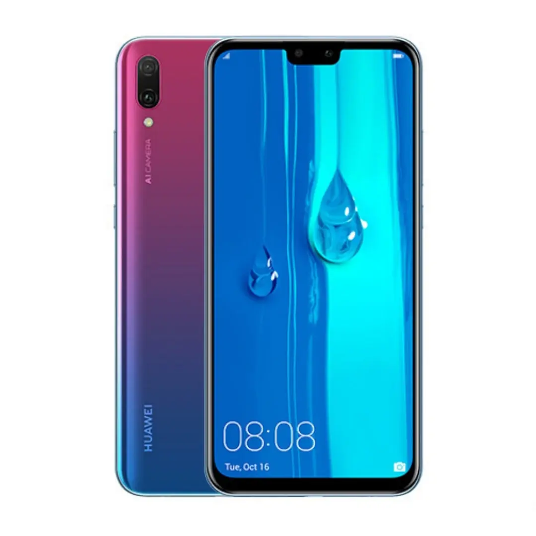 Global,HUAWEI-Y9 2019,Smartphone Android,6.5 inch,Google Play Store,4000mAh,4G,Mobile phone,4GB RAM 64GB ROM,Dual SIM,Cellphones