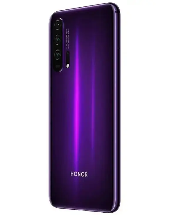 Honor 20 Pro Mobile Phone 6.26inch Kirin 980 Octa Core 8GB RAM 128/256GB ROM 48MP Rear Four Camera 32MP Front Camera Global Rom
