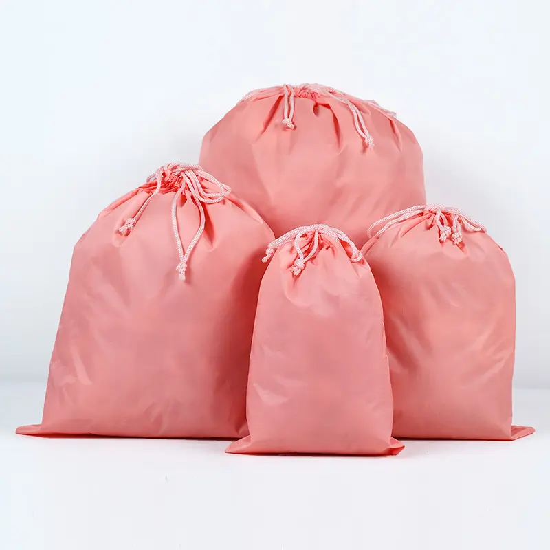 Colorful Waterproof Drawstring Shoes Underwear Travel Sport Storage Bags Nylon Bags Organizer Clothes Packing