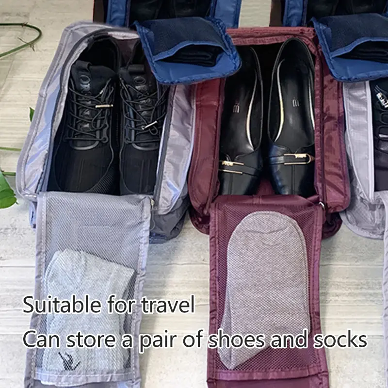 1/3PCs Portable Shoe Bags Travel Holds Multifunction Waterproof Folding Storage High Capacity Shoe Pouch Organizer
