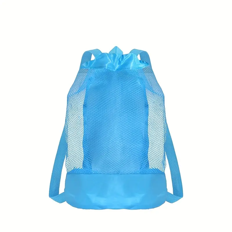 Beach storage bag,Large capacity net multifunctional travel backpack,sundries toy storage bag