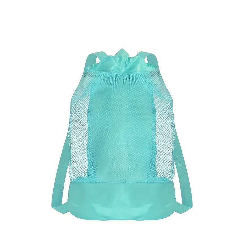 Beach storage bag,Large capacity net multifunctional travel backpack,sundries toy storage bag
