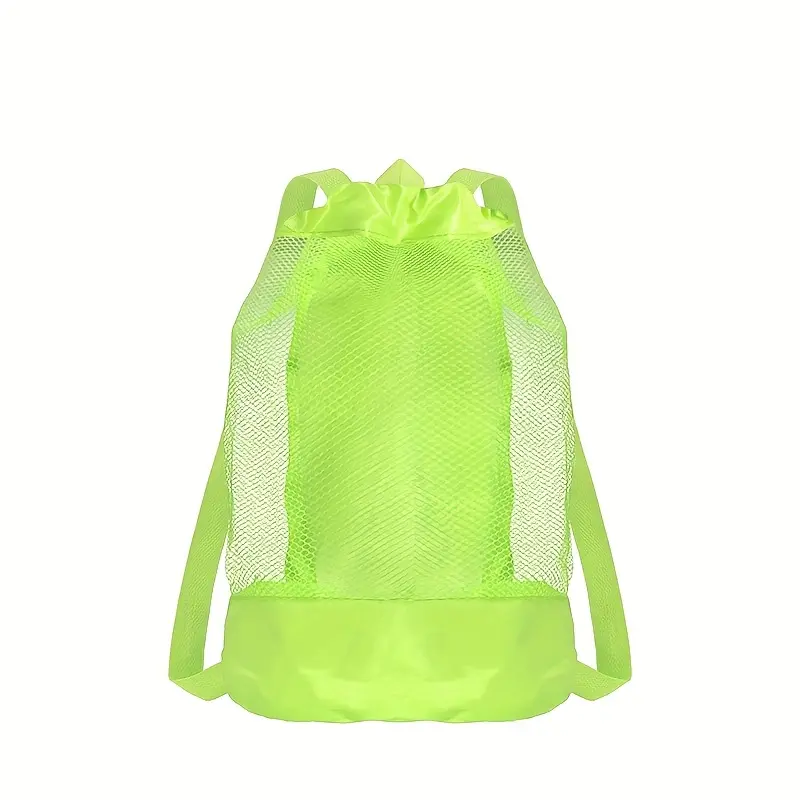 Beach storage bag,Large capacity net multifunctional travel backpack,sundries toy storage bag