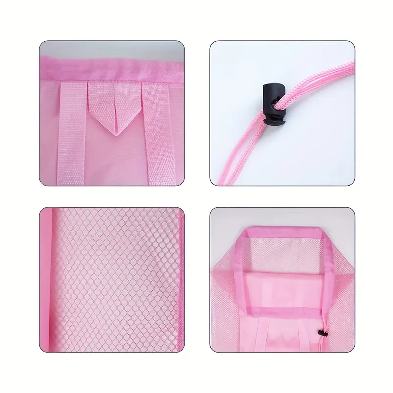 Beach storage bag,Large capacity net multifunctional travel backpack,sundries toy storage bag