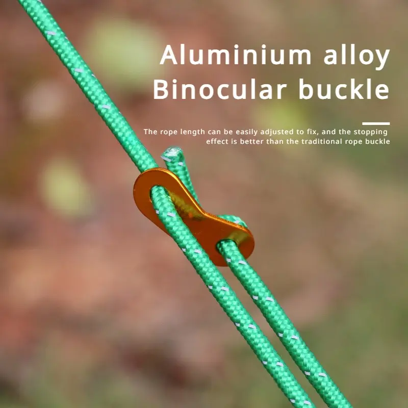 4M Windproof Rope Reflective Tent Rope Multifunction Guy Lines Cord Paracord Outdoor Sports Camping Hiking Tent Accessories