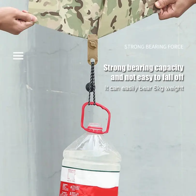Outdoor Camping Tent Windproof Reusable Fixing Shark Clips Clamps Canopy Awning Tarp Cord Buckle Tensioner Tent Accessorie