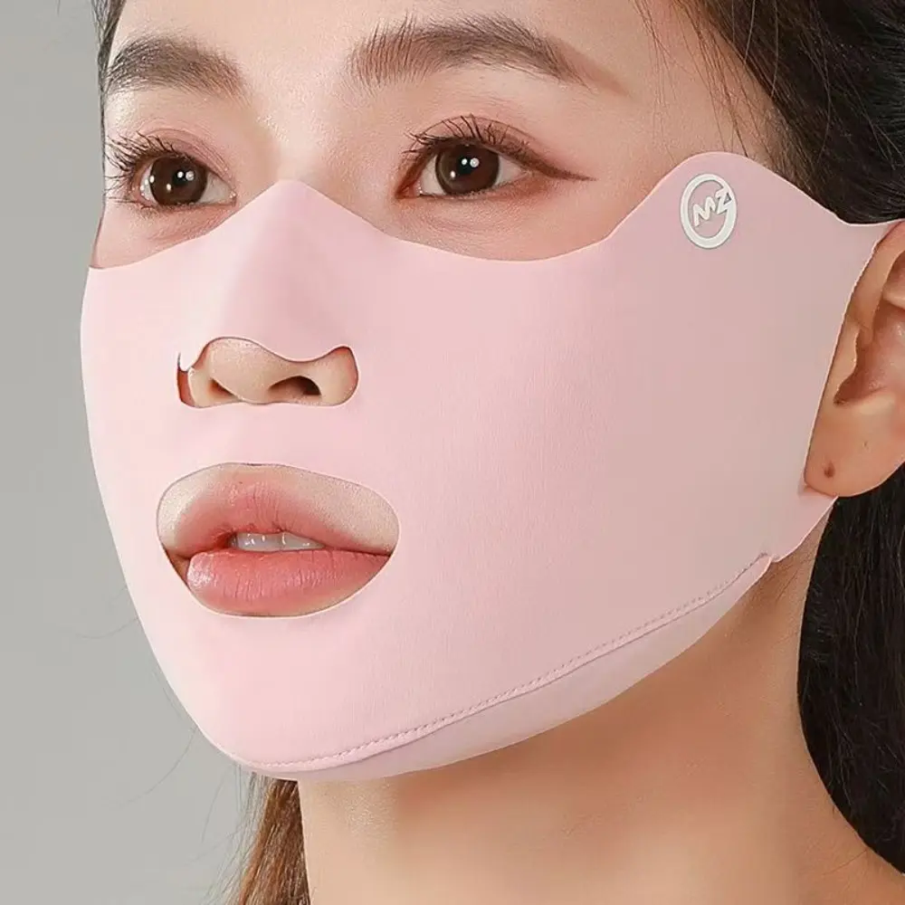 Summer Anti-UV Sun Face Mask Traceless Sports Exposed Mouth Nose Golf Mask Breathable Surf Hiking Face Cover Dustproof Mask