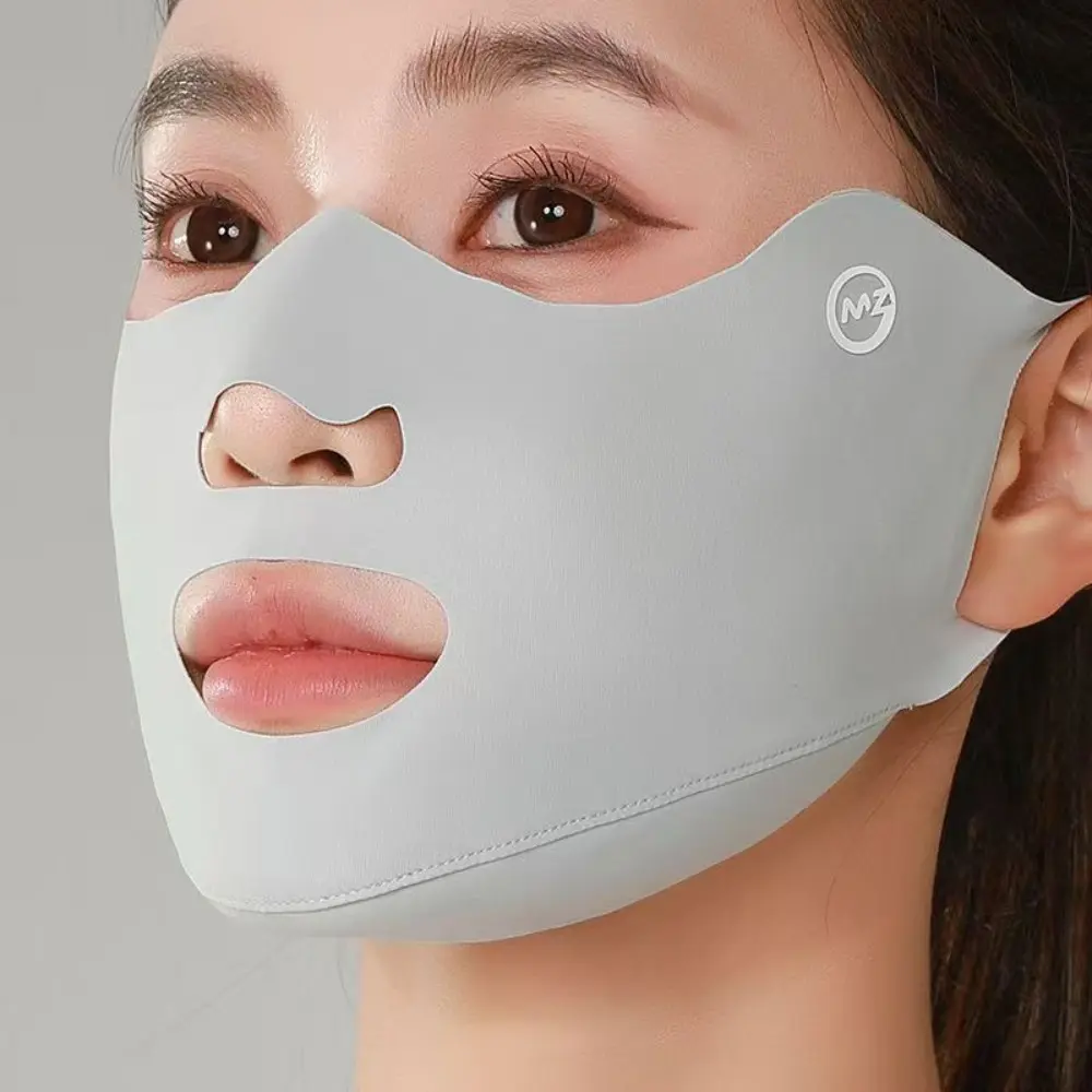 Summer Anti-UV Sun Face Mask Traceless Sports Exposed Mouth Nose Golf Mask Breathable Surf Hiking Face Cover Dustproof Mask