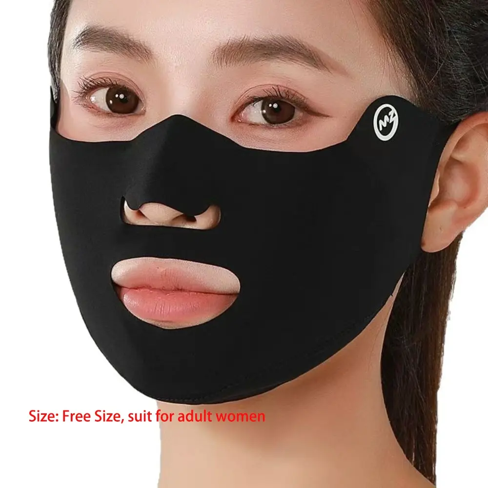 Summer Anti-UV Sun Face Mask Traceless Sports Exposed Mouth Nose Golf Mask Breathable Surf Hiking Face Cover Dustproof Mask