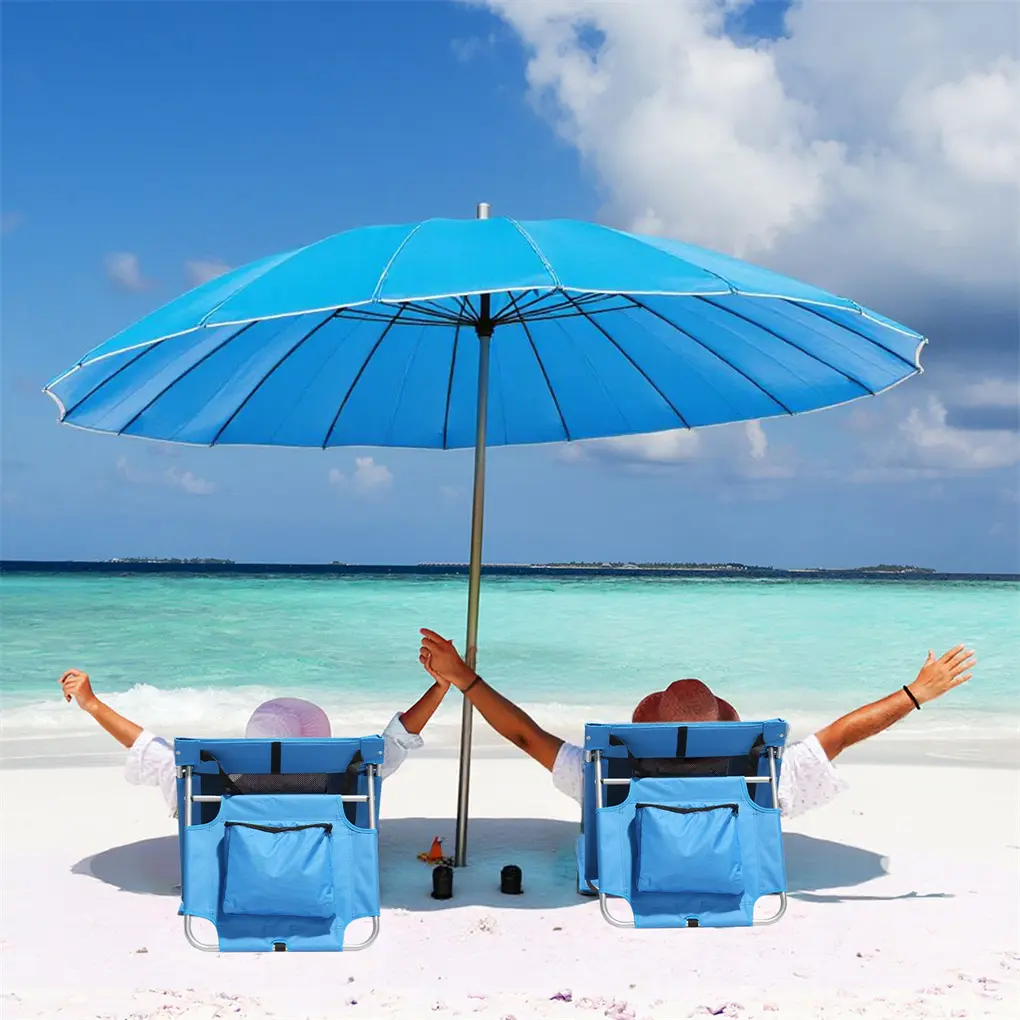 1PC Foldable Beach Lounger, Lightweight Beach Mat Lounge Chair with Breathable Mesh Back, Cooler Pocket for Tanning Relaxing