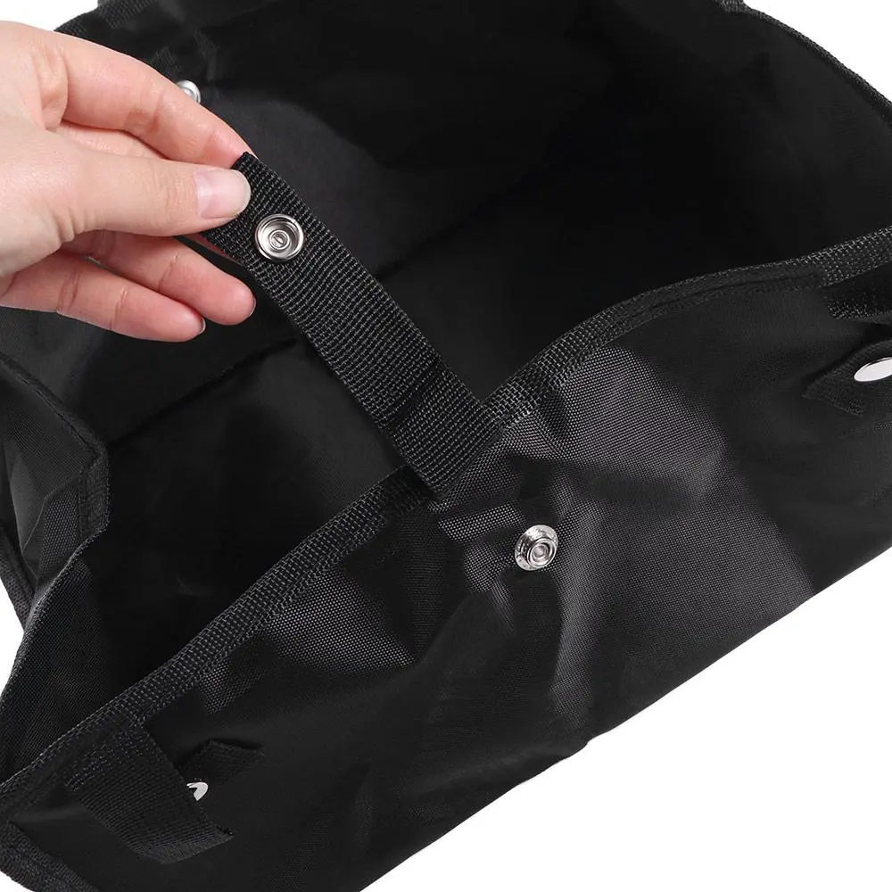 Large Capacity Walker Bottom Organizer Foldable Hanging Wheelchair Storage Hanging Bag Save Space Under Seat Rollator Pouch