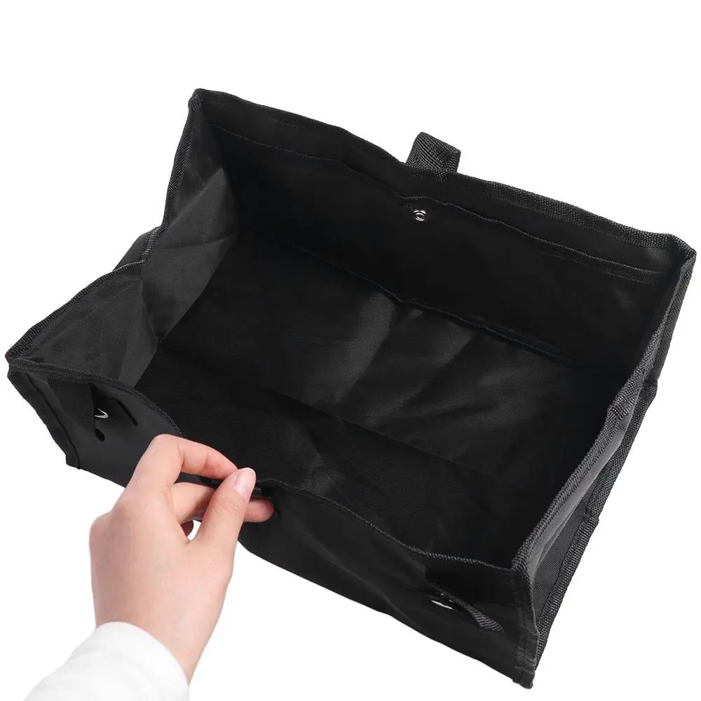 Large Capacity Walker Bottom Organizer Foldable Hanging Wheelchair Storage Hanging Bag Save Space Under Seat Rollator Pouch