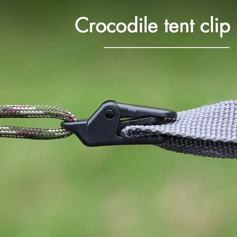 10/20pcs Sturdy Tent Tarpaulin Clip Outdoor Camping Awning Fixed Clip Camping Equipment Crocodile Clamp Clip Fixed Jaw Grip Hook
