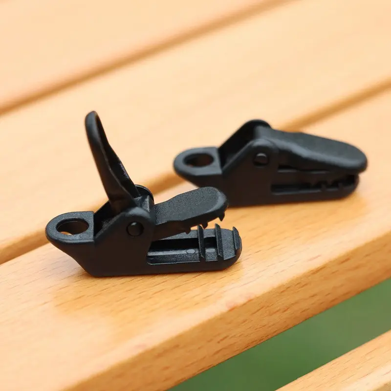 10/20pcs Sturdy Tent Tarpaulin Clip Outdoor Camping Awning Fixed Clip Camping Equipment Crocodile Clamp Clip Fixed Jaw Grip Hook