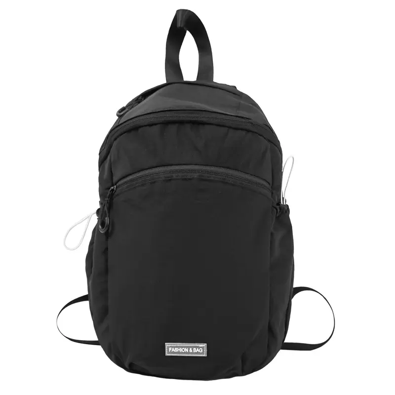 2025 outdoor hiking bag, lightweight hiking bag, men's and women's sports cycling bag, solid color lightweight small backpack