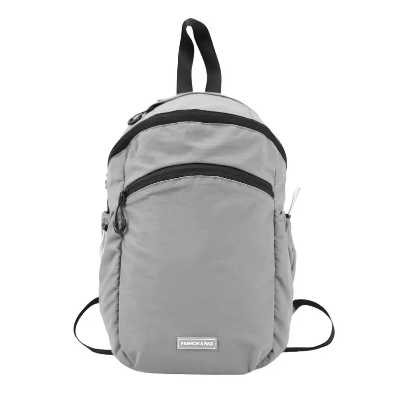 2025 outdoor hiking bag, lightweight hiking bag, men's and women's sports cycling bag, solid color lightweight small backpack