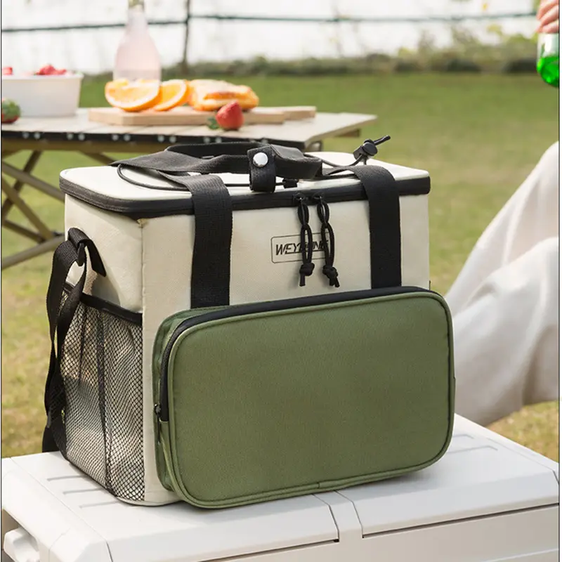 Hot selling Oxford cloth multifunctional insulation bagportable large capacity ice pack outdoor camping waterproof picnic bag