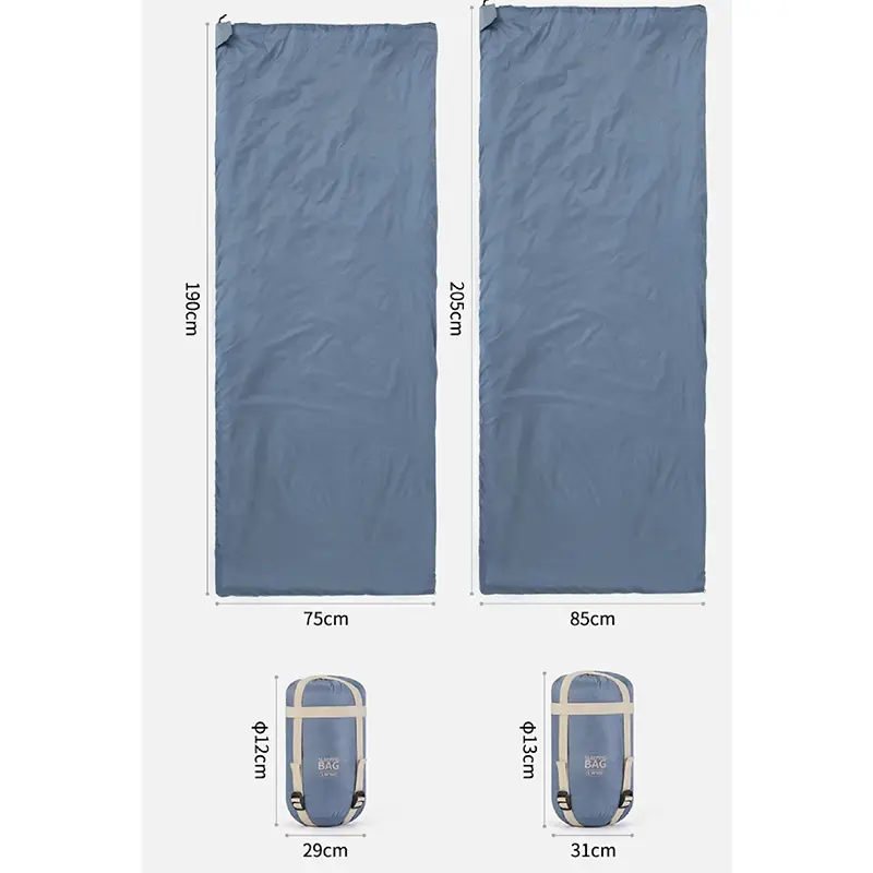 Soft lw180 Sleeping Bag Ultralight Cotton Sleeping Bag Spring Summer Sleeping Bag Outdoor Hiking Camping Sleeping Bag