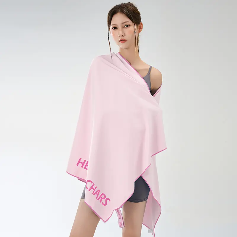 New quick drying bath towel, swimming beach towel, portable and wearable cape towel, absorbent home towel, warm wrapping towel