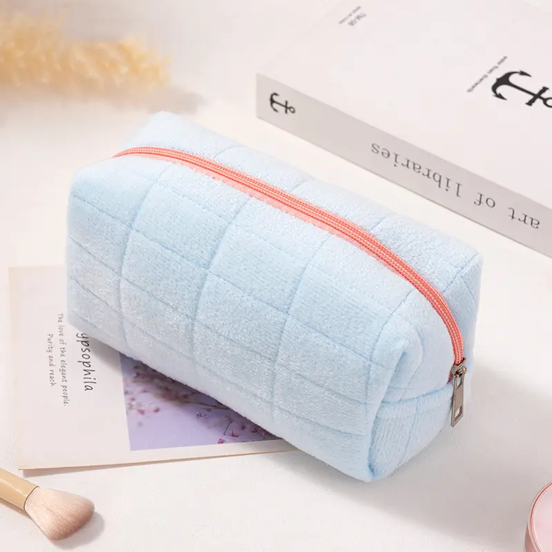 Simple Makeup Bag Pillow Pen Bag High Appearance Level WOMEN'S Large Capacity Pillow Bag Portable Storage Bag