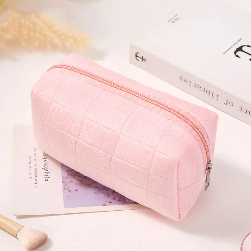 Simple Makeup Bag Pillow Pen Bag High Appearance Level WOMEN'S Large Capacity Pillow Bag Portable Storage Bag