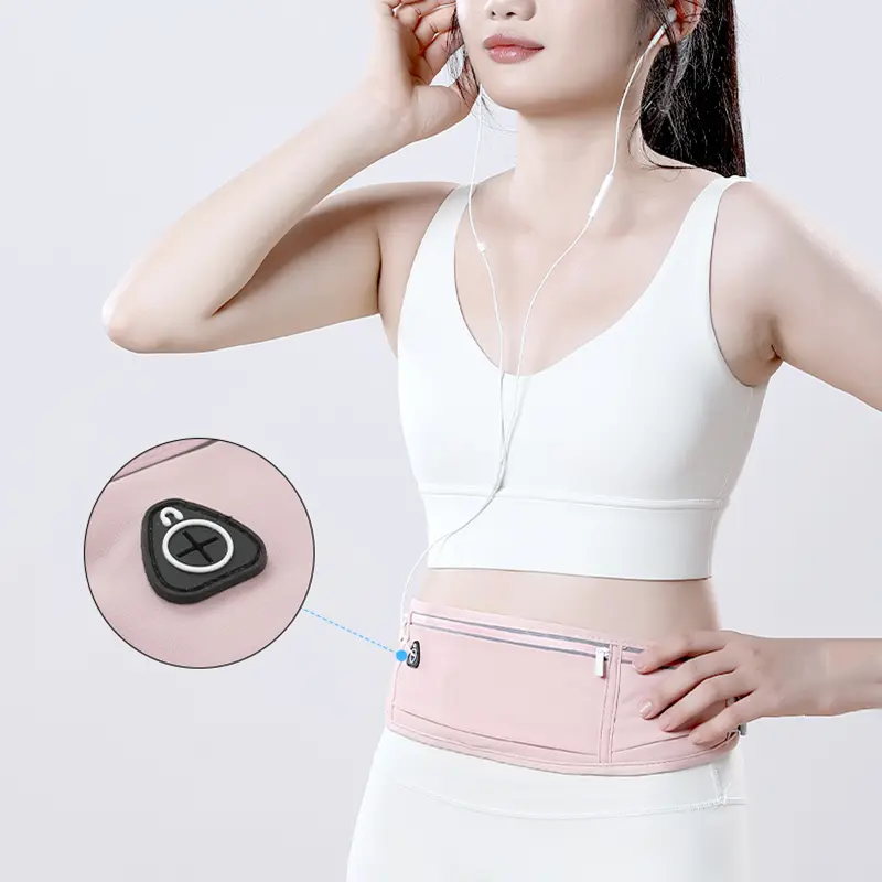 Outdoor Waterproof Invisible Running Waist bag Sports Fanny Pack Men Women Hidden Black Gym Bags Phone Accessories Backpack