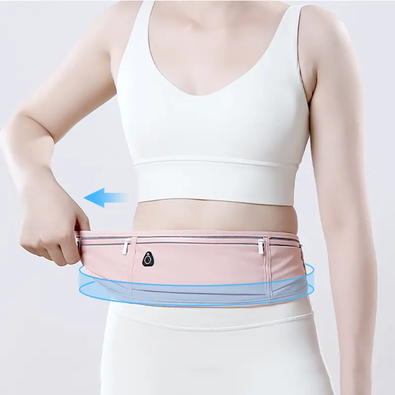 Outdoor Waterproof Invisible Running Waist bag Sports Fanny Pack Men Women Hidden Black Gym Bags Phone Accessories Backpack
