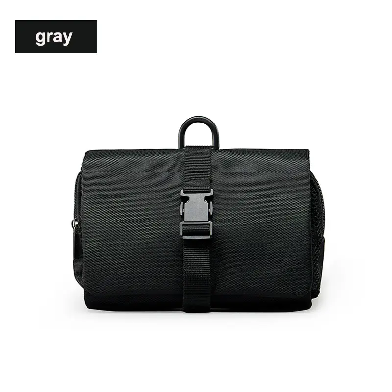 Japanese Style Snap Folding Toiletry Bag Hook Business Trip Toiletries Storage Bag High Quality Cosmetic Bag