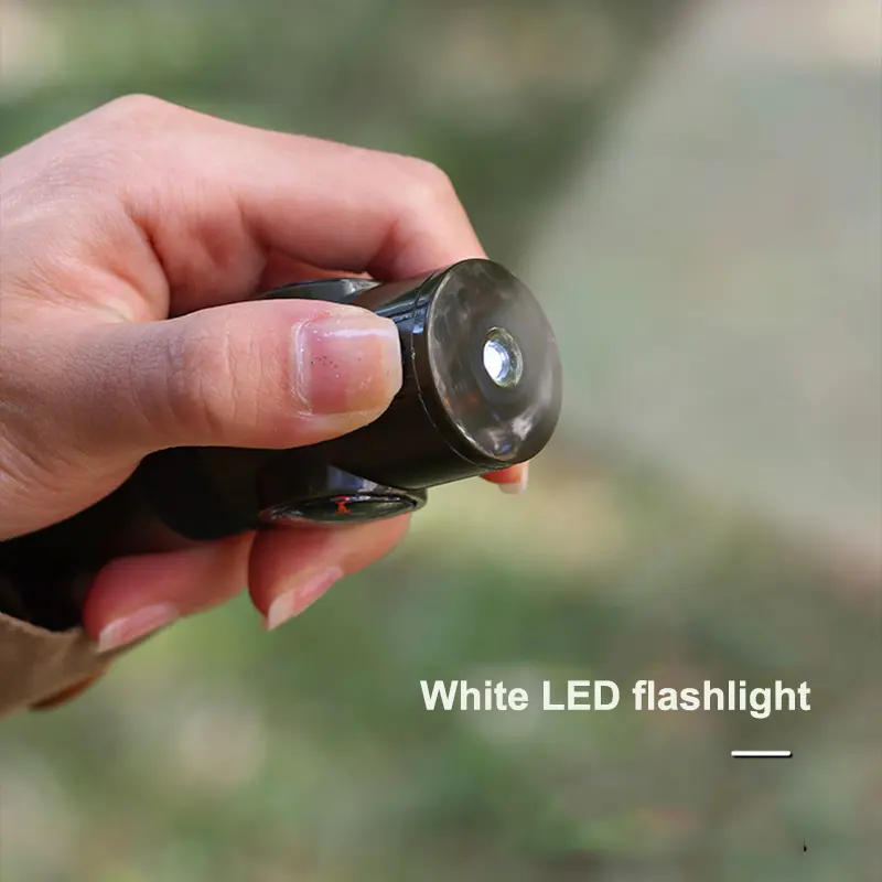 Outdoor Camping 7-in-1 Multi functional Whistle for Donkey Friends Survival Whistle with Flashlight, Thermometer, Compass