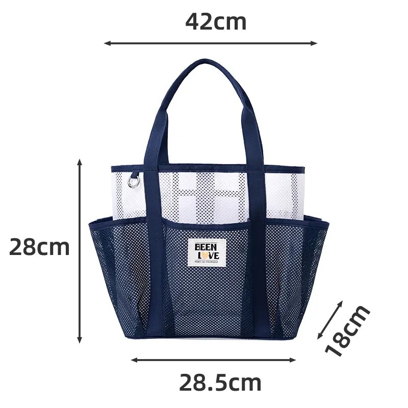 New Handheld Beach Bag Large Capacity Travel Swimsuit Storage Bag Portable Swimming Vacation Storage Bag