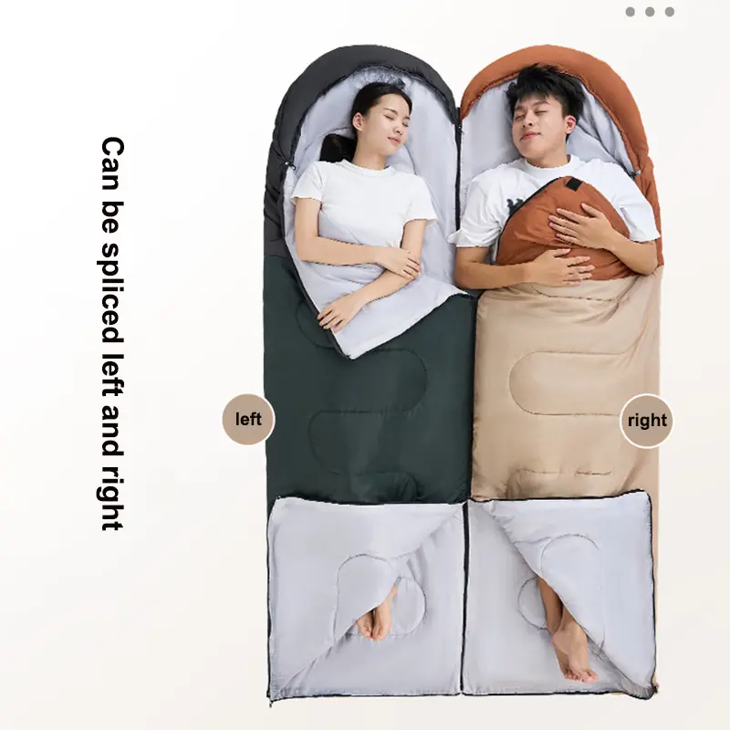 Summer lightweight outdoor camping sleeping bag, portable and spliceable, single and double person indoor nap bag, hotel dirty i