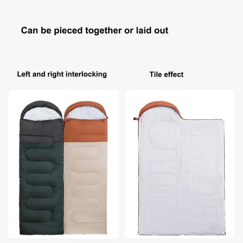 Summer lightweight outdoor camping sleeping bag, portable and spliceable, single and double person indoor nap bag, hotel dirty i