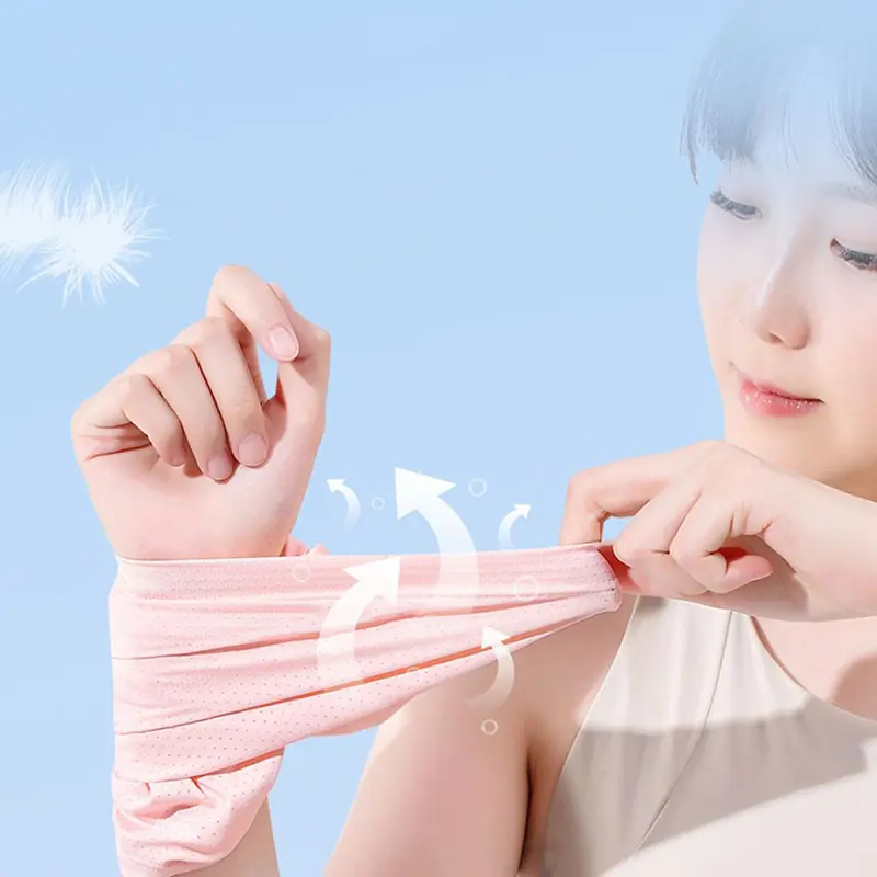 Sports Towel Sweat Absorbent Wristband Ice Sensation Quick Dry Fitness Running Cycling Sun Protection Thin Unisex Towel