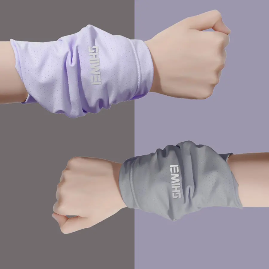 Sports Towel Sweat Absorbent Wristband Ice Sensation Quick Dry Fitness Running Cycling Sun Protection Thin Unisex Towel