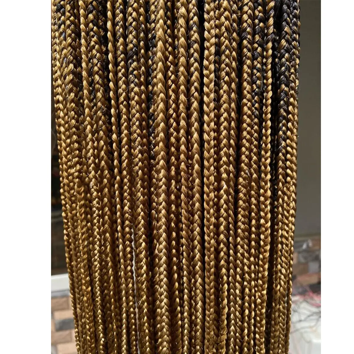 Ready to Ship Knotless Braided Wig on Full Lace braid wig  with Natural root Color 27 Glueless Braid wigs Braids For Black Women
