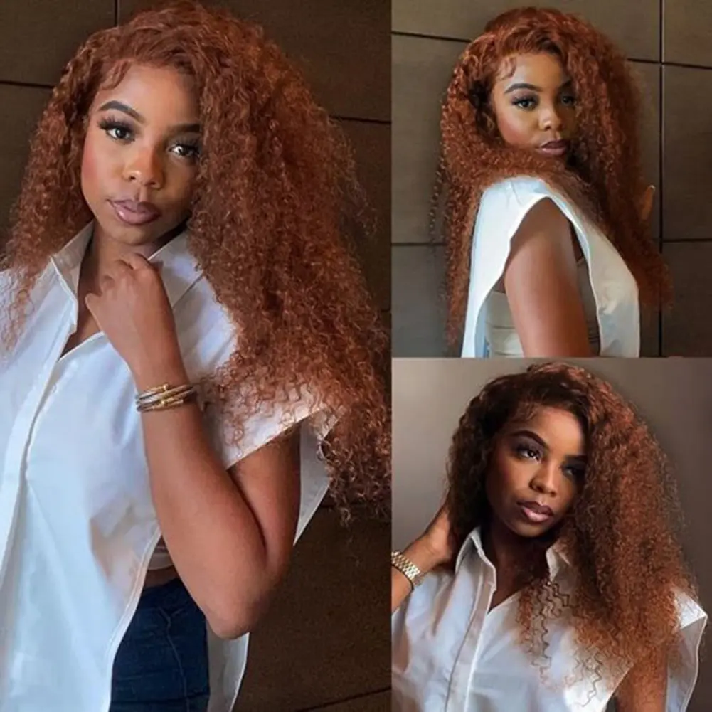 Charisma Kinky Curly Lace Front Wigs Synthetic Lace Front Wig For Women PrePlucked Natural Hairline Soft Lace Front Wig