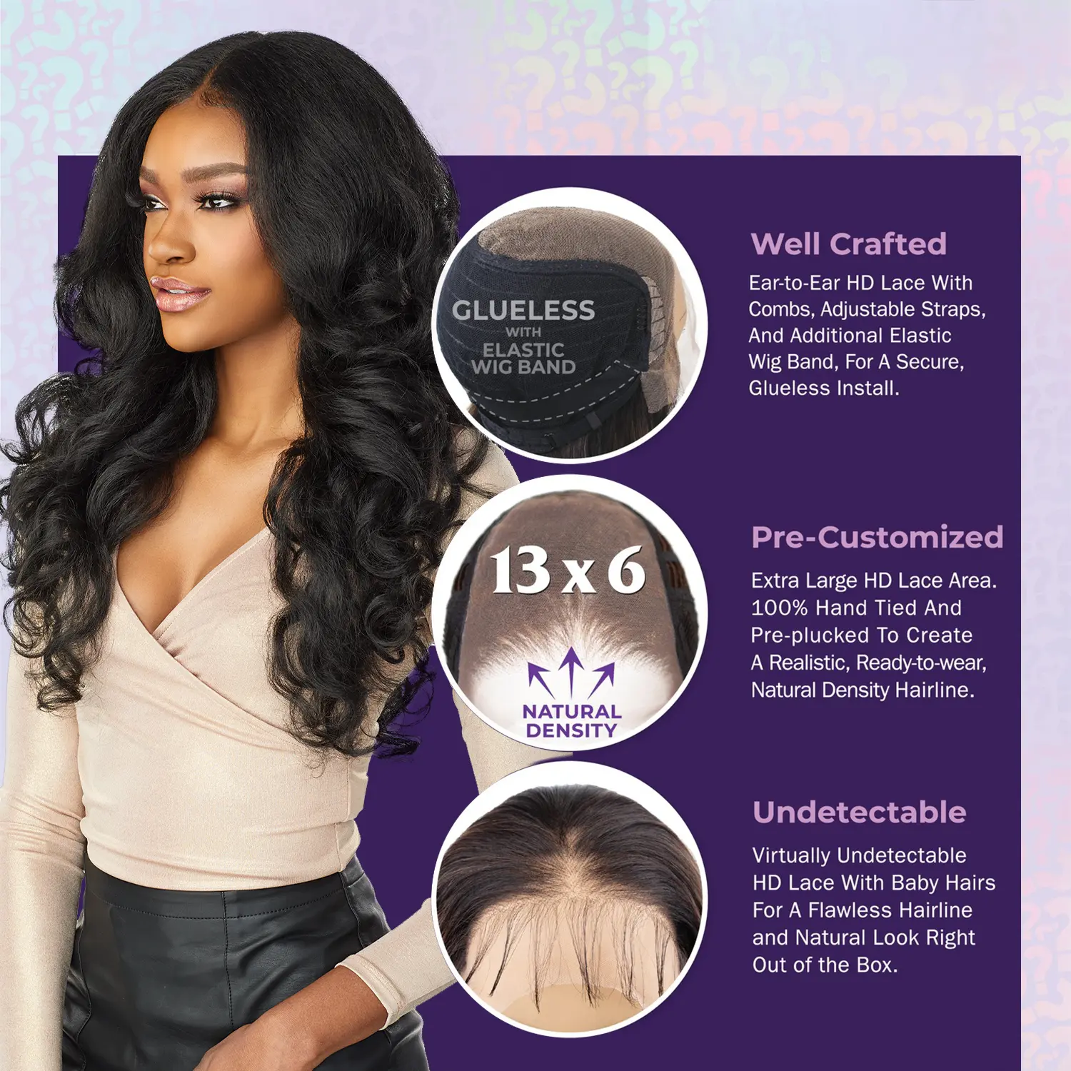 Sensationnel HD Lace Front Wig Cloud 9 What Lace 13X6 Latisha