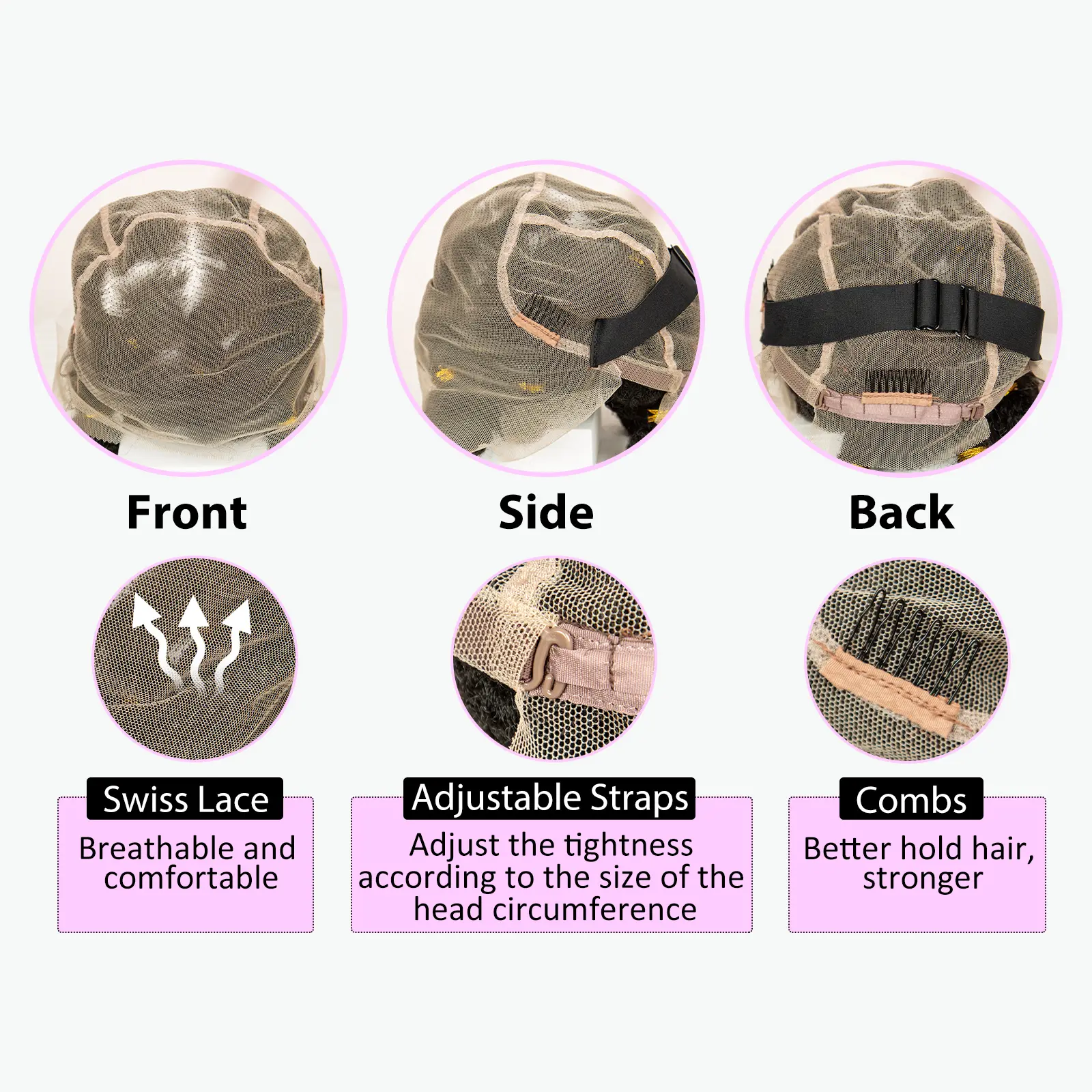 Bantu Braided Wigs Full Lace Synthetic Box Braids Wigs for Black Women Lace Frontal Bantu Wig with Baby Hair Knotless