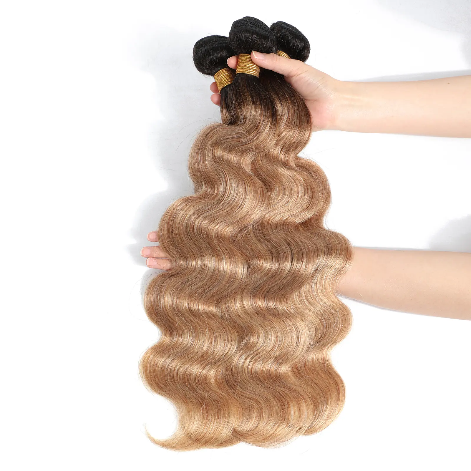 Colored Brazilian  Body Wave Bundles Human Hair 1/3/4 PCS Human Hair Bundles 10-30"Remy Hair Extensions 100% Human Hair