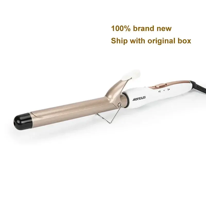 Aofeilei 19-38mm Ceramic Electric Hair Curlers 38mm Big Curl Curling Iron 19mm Hair Culers 25mm Curling Iron 32mm Hair Crimper