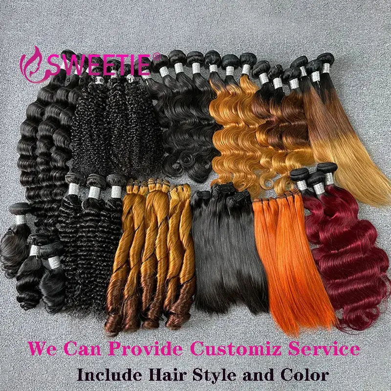12A Highlight Burmese Pix Curls Human Hair Bundles Deals P4/27 Vietnamese Raw Human Virgin Hair Weave Bundle Colored Human Hair