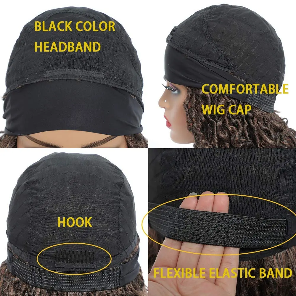 X-TRESS Goddess Box Braid Wigs Long Synthetic Headband Wig For Black Women Bohemian Braiding Hair Daily Use Fully Soft Hair Wig