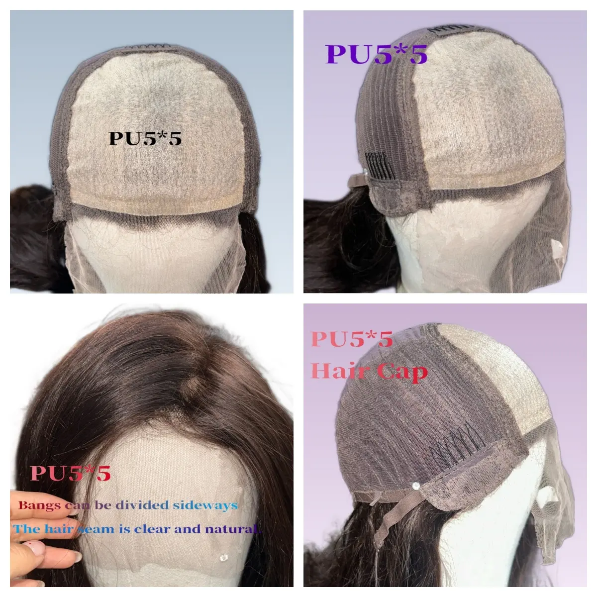 Wave Soft Highlight Brown Lace Jewish Silk Base European Human Hair Wig For Women BabyHair Glueless Preplucked